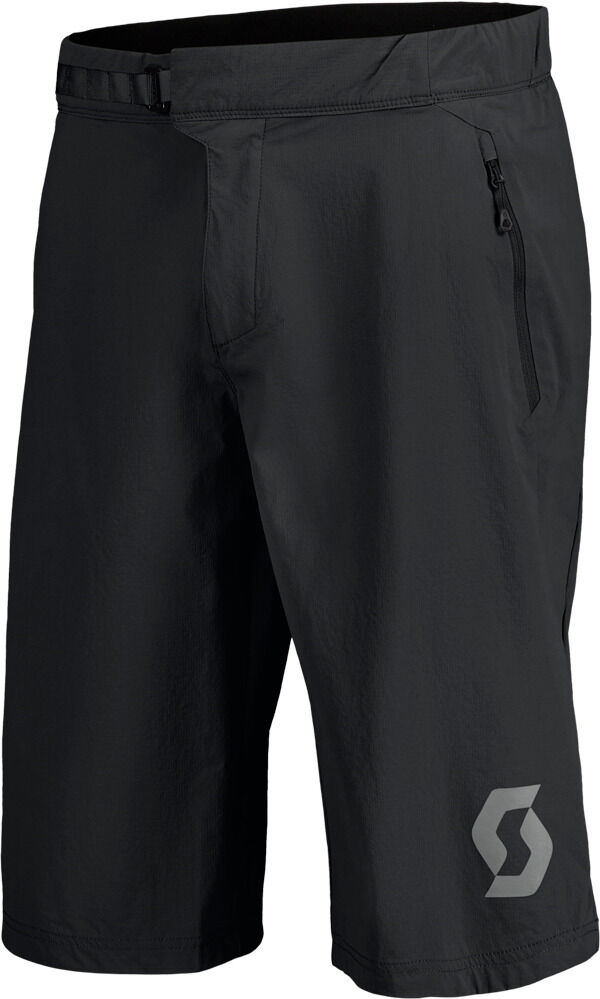 Scott pantalon corto ms trail vertic w/pad pantalón corto ciclismo hombre Negro
