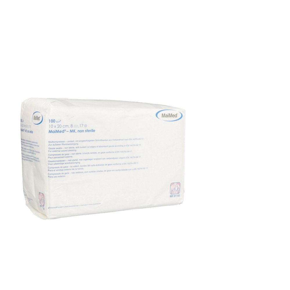 Brinkmann Medical ein Unternehmen der Dr. Junghans Mullkompressen 10x20 cm unsteril 8fach 11296268