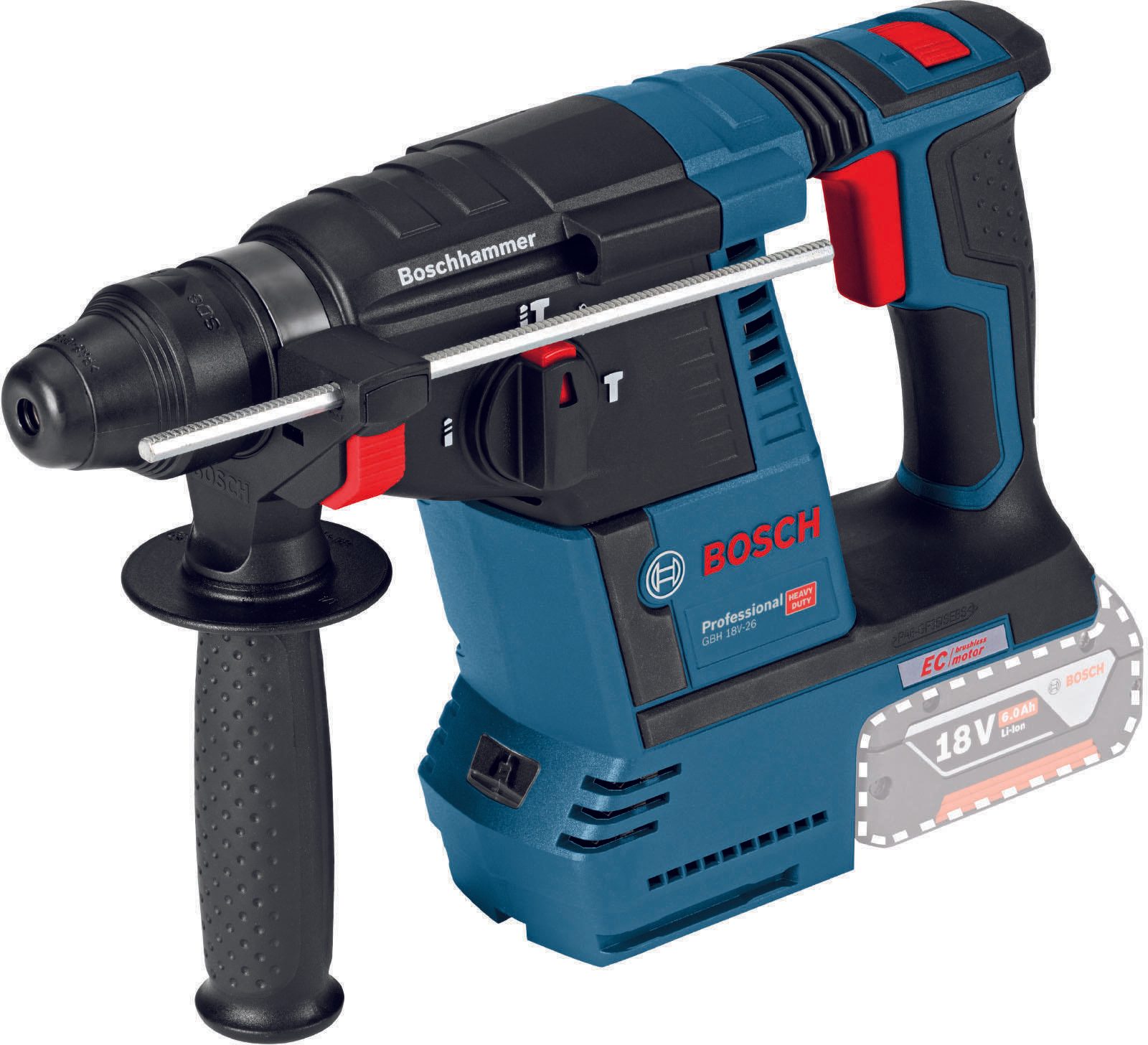 BOSCH Professional Akku-Bohrhammer GBH 18V-26 0611909000