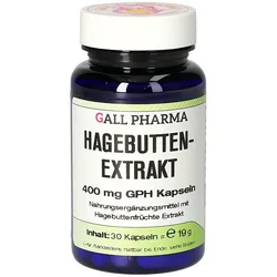 Hagebutten Extrakt 400 mg GPH Kapseln 30 St