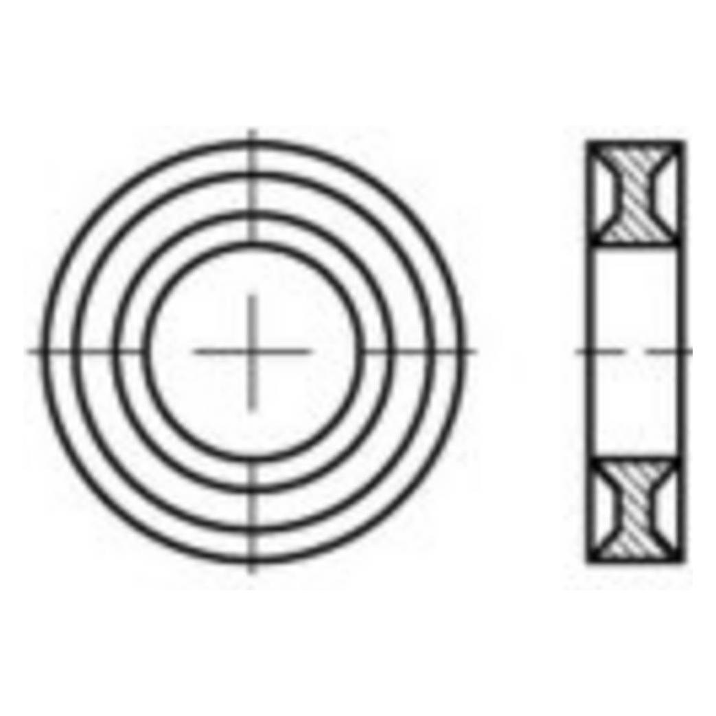 Conrad Components Unterlegscheiben (884946002150000)