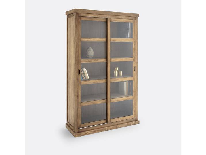 LA REDOUTE Vitrine, 2 portes coulissantes, LUNJA Jaune