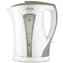 Ufesa WATER KETTLE HA7315 2200W 1.7L BC/GREEN, Wasserkocher, Weiss, Grün