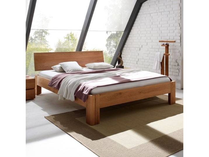 Bett Bayamo Eiche Massivholz 200x200cm modern
