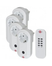 Brennenstuhl Funkschaltset 1000W RC CE1 4001 Kabel Weiß (1507050)