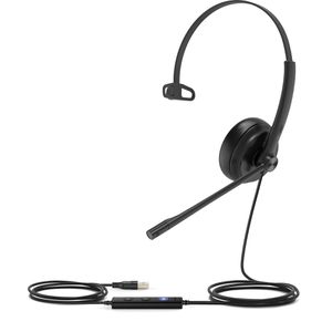 Yealink Headset UH34 MS Teams, Mono, USB-A, On-Ear