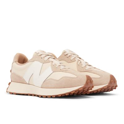 Sneaker NEW BALANCE "MS327", Herren, Gr. 40,5, beige (mindful grau), Synthetik, Textil, Schuhe Sneaker