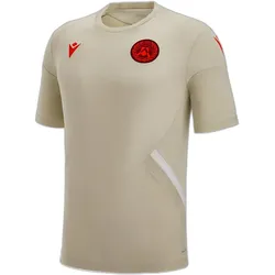 Macron, Unisex, Fussballtrikot, Trainingstrikot Udinese Staff 2022/23 (4XL), Weiss