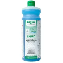 Glasreiniger Unger Green label Liquid 1 L Fenster-Reinigungsseife Konzentrat, Ecolabel zertifiziert