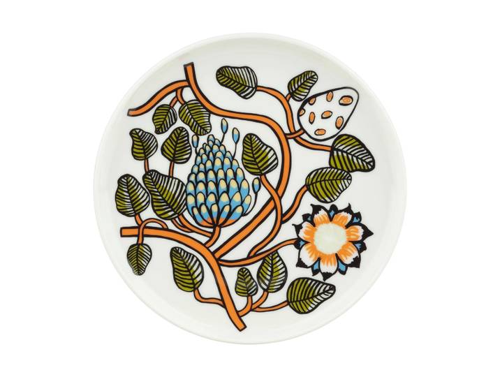 Marimekko Assiette Tiara Ø20 cm Blanc