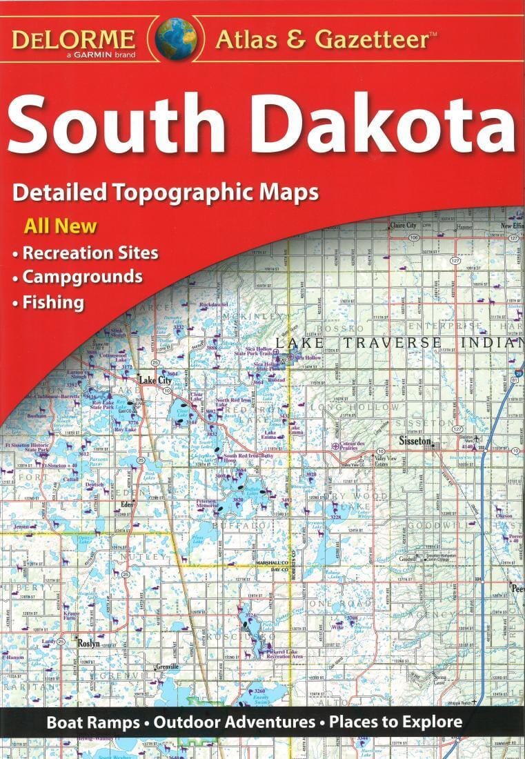 South Dakota Atlas & Gazetteer   DeLorme