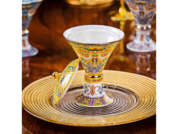 Petite tasse à thé domestique couleur émail, os chinois, tasse à thé au lait de chine, grand bol d'approvisionnement en céramique, Style magnifique, articles ménagers, 1 pièce