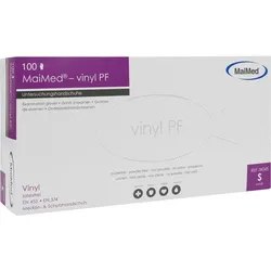 Maimed-Vinyl Puderfrei Klein Unsteril 100 ST