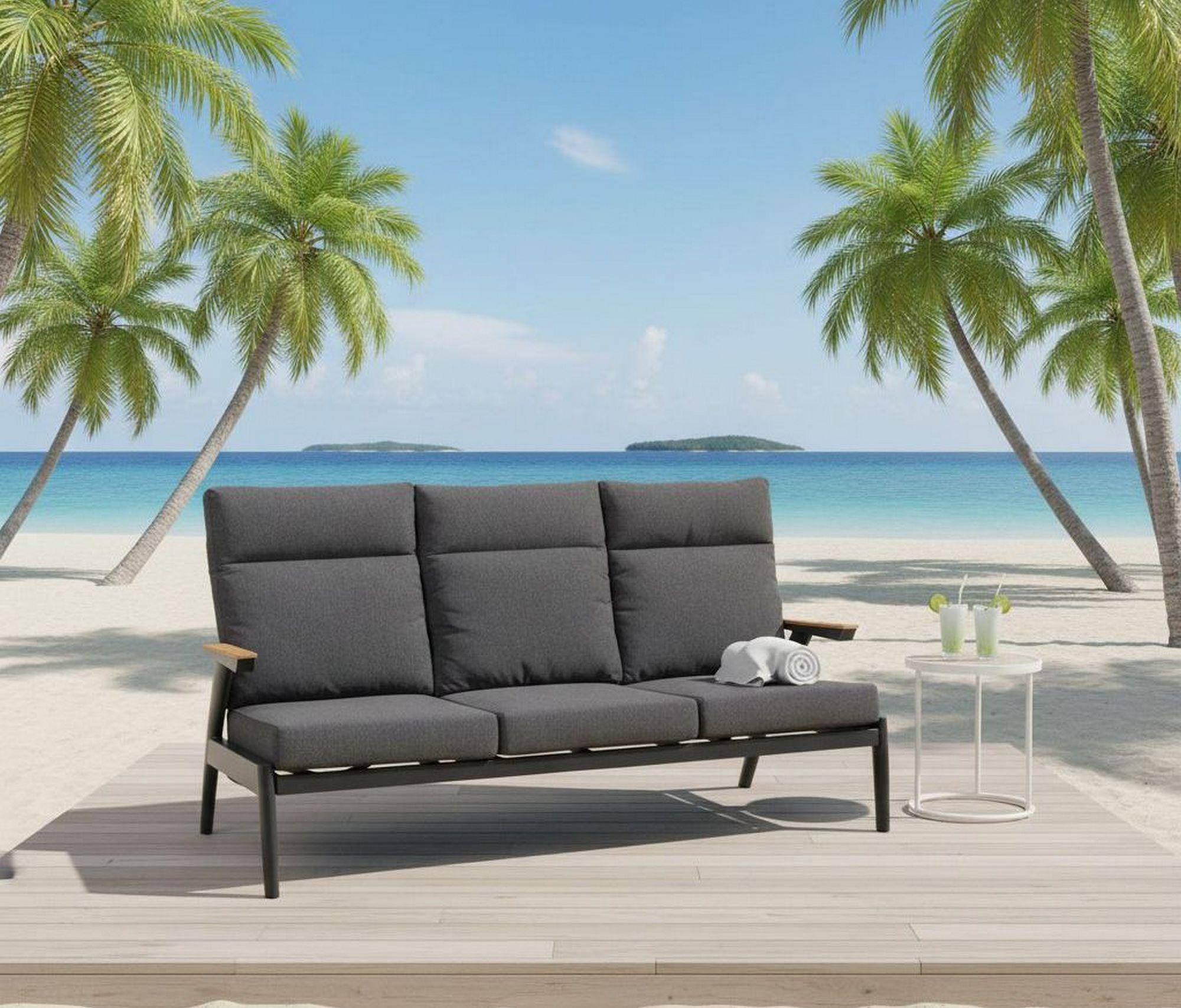 Lesli Living 3er Loungesofa Florence Alu