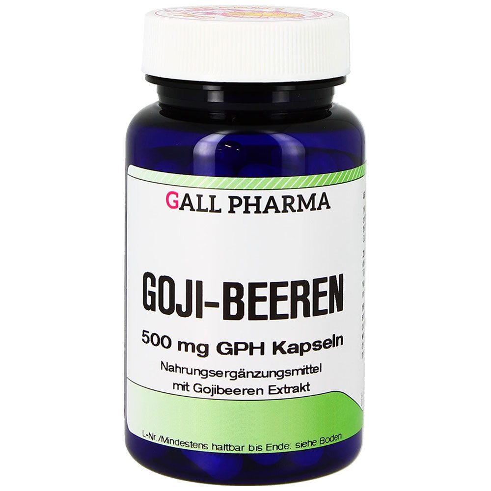 Goji Beeren 500 mg GPH Kapseln 120 St