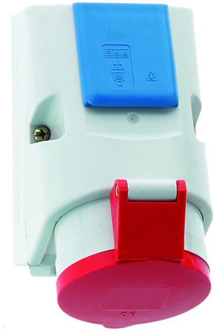 Bals Elektrotech. Prise murale combinée GT 16A 5p 400V 6h IP44 1010 (1010)