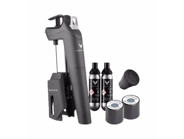 Coravin Three + Weinausgiesser – Weinzubehör – schwarz