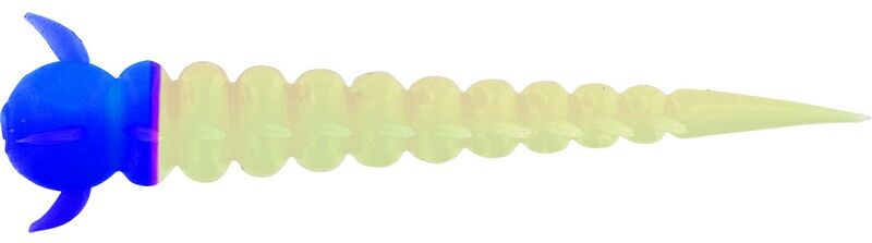 Westin Greedy Worm-Banana-Baby Blue/white