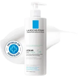 La Roche Posay Lipikar Lait Urea 5+: Feuchtigkeitsspendende Bodylotion für raue, trockene Haut 400 ml