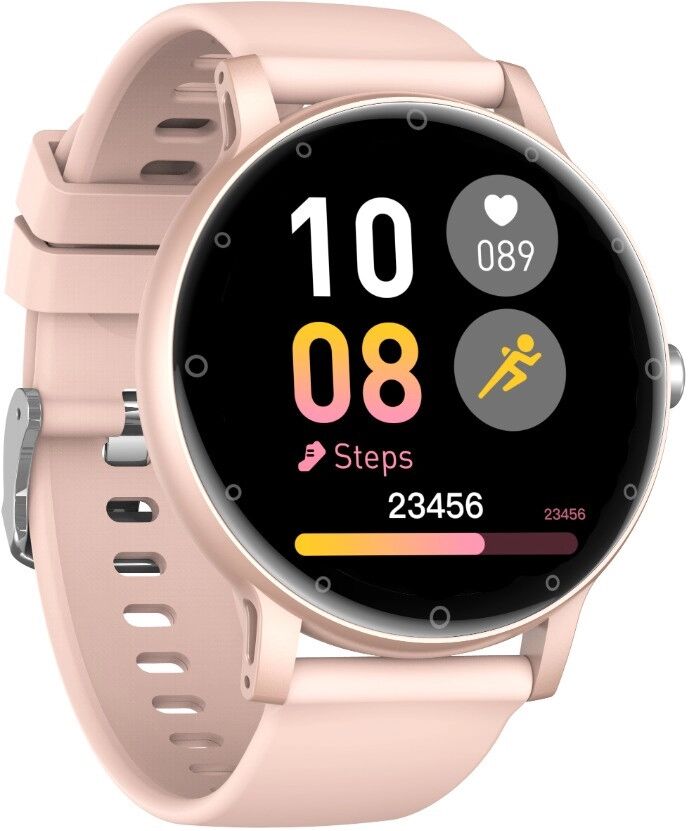 INF Smartwatch mit Gesundheitsüberwachung Rosa