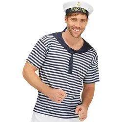 T-Shirt "Matrose" für Herren, blau/weiß