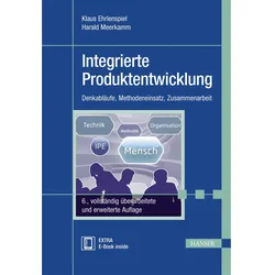 Integrierte Produktentwicklung, Fachbücher von Klaus Ehrlenspiel, Harald Meerkamm