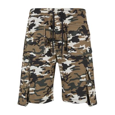 Shorts 2Y PREMIUM "2Y Premium 2Y Jeans Shorts", Herren, Gr. 31, Normalgrößen, grün (braun), 97% Baumwolle, 3% Elasthan, normal, Hosen Shorts