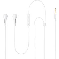 Samsung EHS64AV - Stereo Headset - 3,5-mm-Anschluss On Ear Headset kabelgebunden Stereo Weiß Handy GH59-15060A