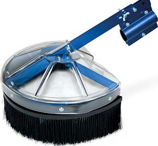 Schutzhaube von Weber, abnehmbar und universell, für Rücken-Brushcutter, verwendet zusammen mit Metallbürsten