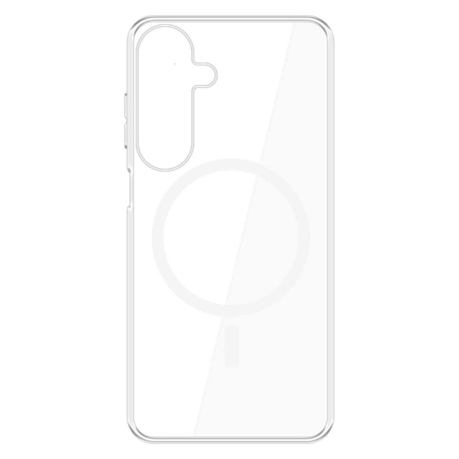 3MK MagCase Sam S25 przezroczysty/clear kompatybilne z MagSafe (Samsung Galaxy S25) (W-3CleMagC-SGS25-0)