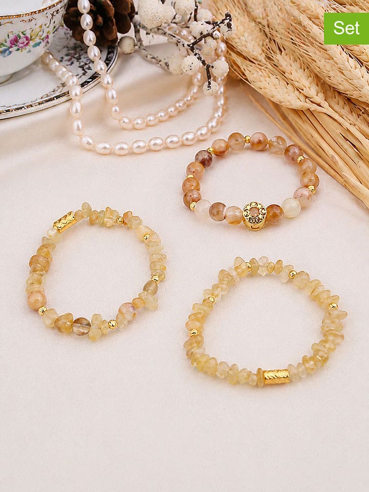 L'Atelier de Gaia 3er-Set: Armbänder - onesize