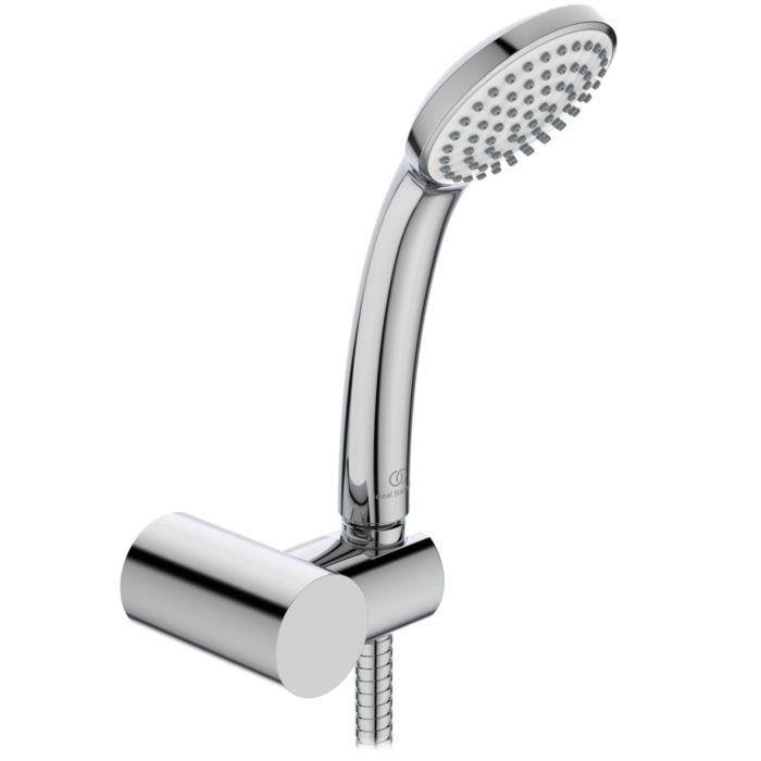Ideal Standard Handbrause Set Idealrain B9506AA verchromt, S3, mit 1-Funktions-Handbrause