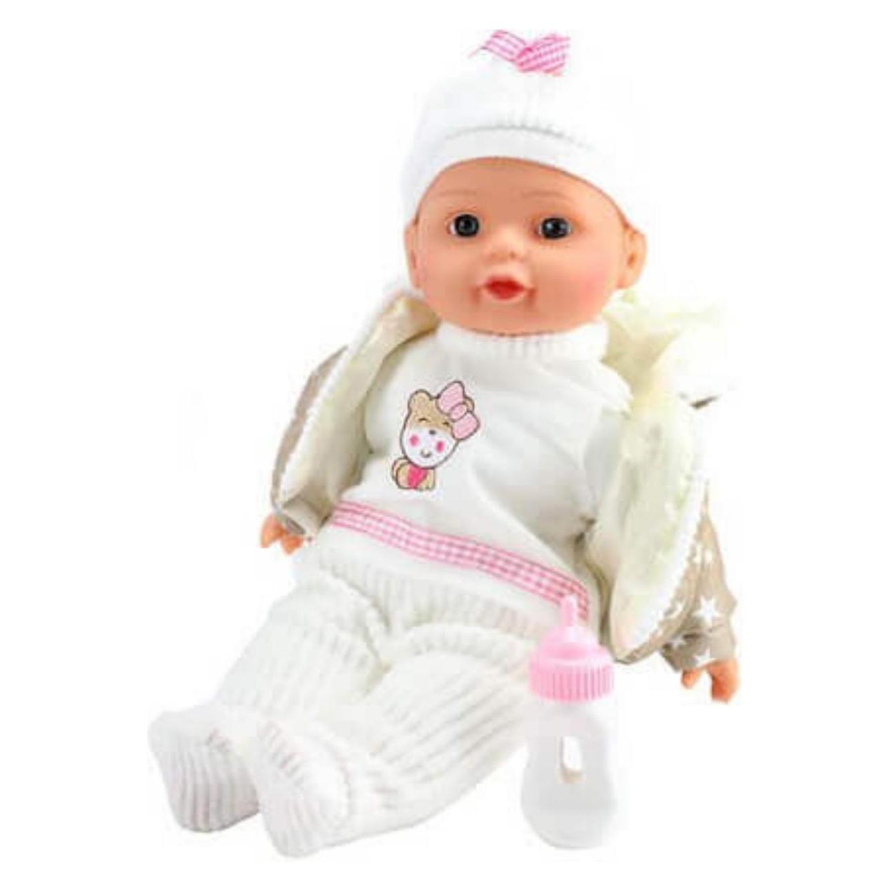 Toi-Toys Schöne Baby-Puppen-Winterkleidung und Flasche (43184446)
