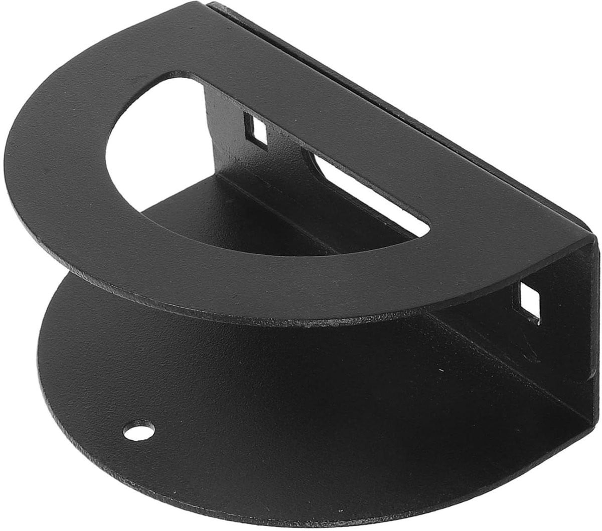Zwarte Wandbeugel Weegschaal Hanger Organizer voor Ruimtebesparing - Breedte: 10 cm