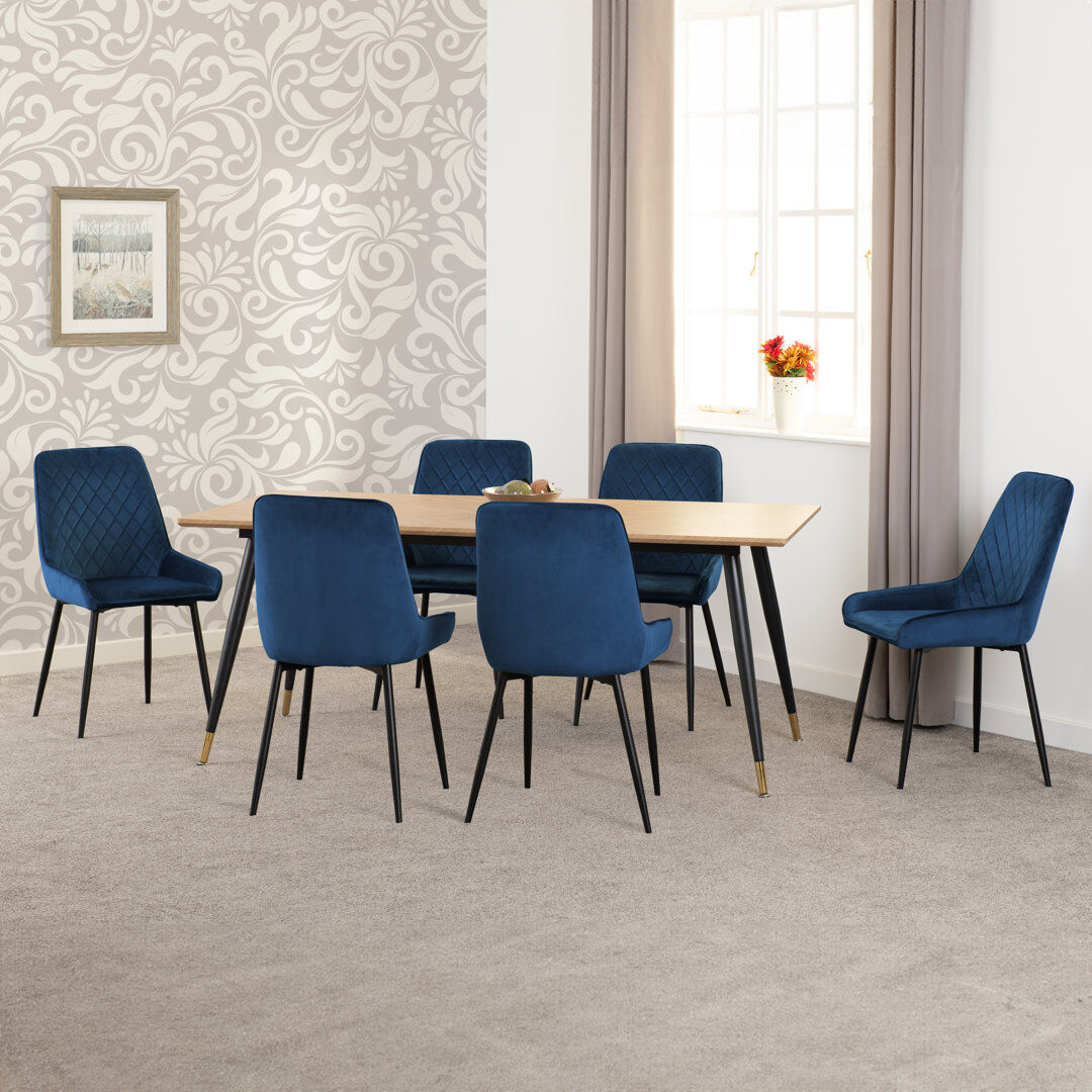 Fairmont Park Aathyn 6 -Person Dining Set Blue 6