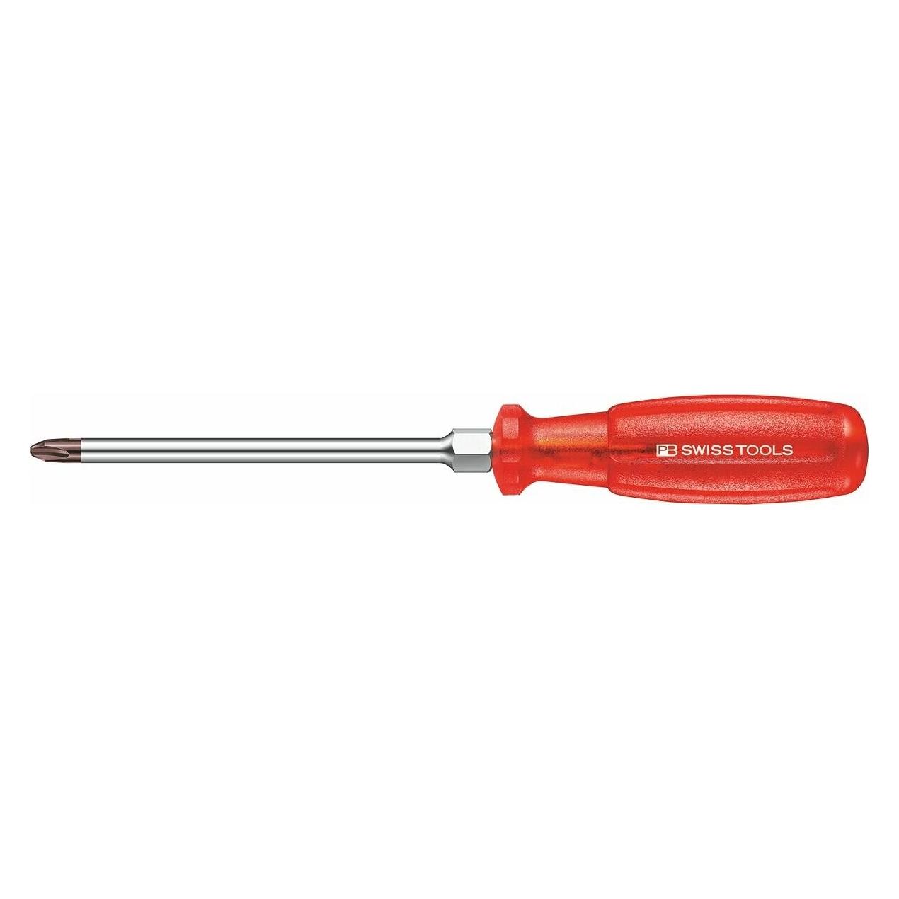 PB Swiss Tools Schraubendreher für Phillips, mit "multicraft"-Kraftheft (Schlitzschrauben) (PB 6193.3-150)