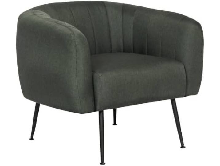 habitat et jardin Sessel aus Stoff Diana - 1 Person - Dunkelgrau