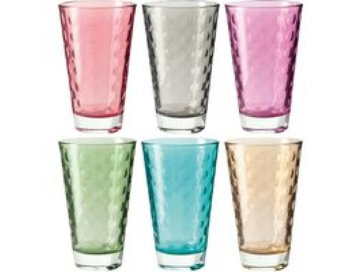 LEONARDO TAVOLINO Verres à boire, 6 pièces.