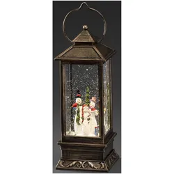 Konstsmide, Weihnachtsbeleuchtung, LEDLaterne Schneemänner