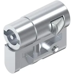 ABN FZ7 Profil-Halbzylinder Doppelbart 3mm Doppelbart 3mm, ohne Schlüssel