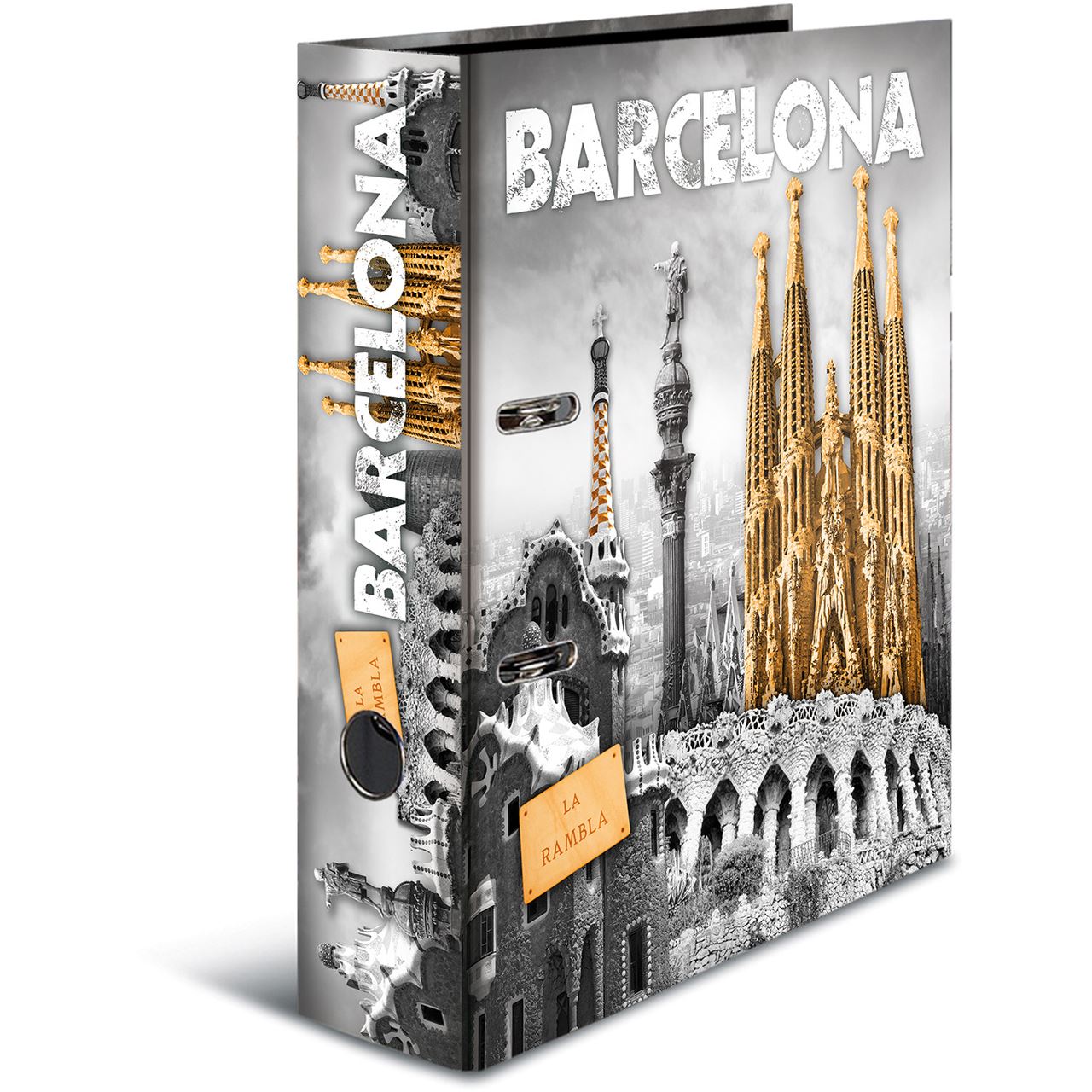 HERMA Motivordner "Barcelona", DIN A4, Rückenbreite: 70 mm