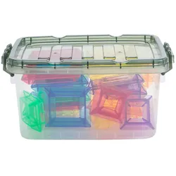 Lobbes Transparente Pyramidenformen - 30 Stück