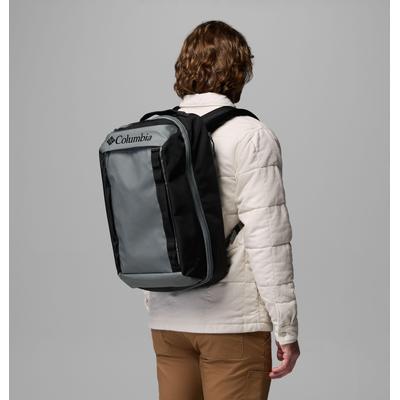 Tourenrucksack COLUMBIA "Landroamer Travel Backpack", schwarz-weiß (sedona sage, schwarz), Rucksäcke, Web, Kunstfaser, für Reise, Ferien, Festival, Strandmode, Sportmode und Streetwear