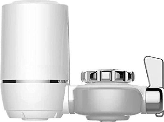 Waterfilter kraanaansluiting voor reiniging, wit