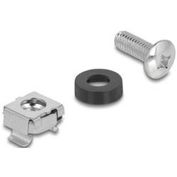 Delock 42432 19 Zoll Montagezubehör Schwarz, Silber