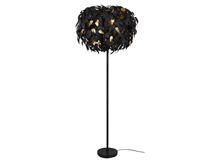 RL LIVE YOUR LIGHT\, Lampadaire\, Leavy 3xE14\, max.28\,0 W Plastique\, Noir\, Corps: Métal\, noir mat Ø:70\,0cm\, H:180\,0cm Interrupteur pied\,Modèle déposé\,IP20\,Sans illuminant
