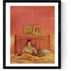 POSTER Vintage Amélie A3 Rahmenlos