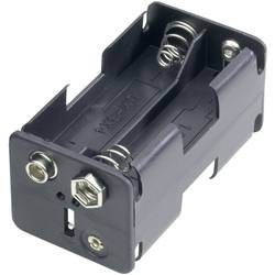 Goobay 12466 Batteriehalter 4x Mignon (AA) Druckknopfanschluss (L x B x H) 61.5 x 30 x 31.5 mm