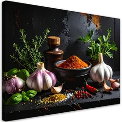 LEINWANDBILD Essen & Trinken 90x60cm