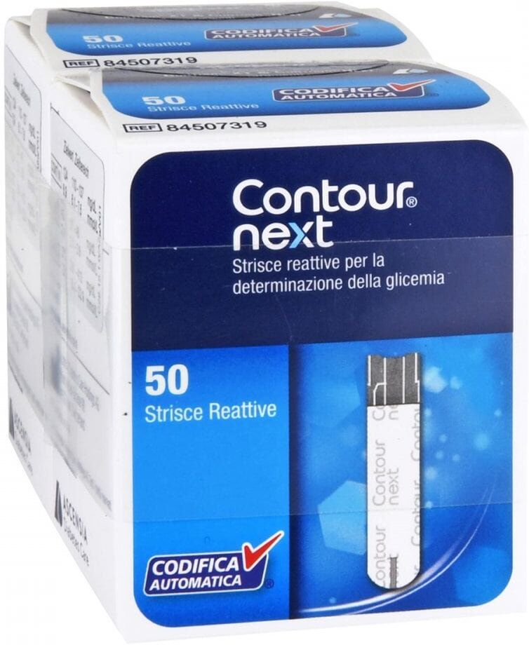 Contour next Sensoren Teststreifen